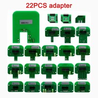Yüksek Kaliteli 12V LED BDM Çerçeveli ECU Kod Okuyucu Programlayıcı Alüminyum Tabla BDM100 22 Parça Adaptör Probu FGTECH V54 ECU Çipi 1 Yıl Garantili