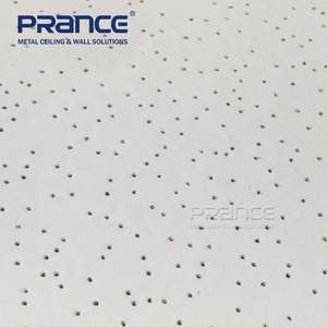 Panneau/<span class=keywords><strong>plafond</strong></span> Fiber minérale acoustique 600x600, carreaux, ornements en Fiber - Product Image 2