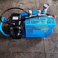 Compresor de Aire de 100L, 300 bar, 4500 psi, 220V para Clubes de Buceo, Entusiastas de la Acuicultura Marina, Compresores de Aire de Respiración de Alta Presión