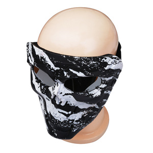 Casque de moto tout-terrain, masque facial Balaclava avec lunettes, respirant, imperméable, unisexe, taille adulte, réglable - Product Image 5