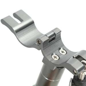 Support de parapluie de pêche en alliage d'aluminium, connecteur universel pour tube rond de 2.5 Cm, haute qualité - Product Image 2