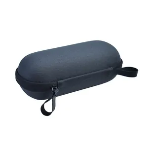 Açık EVA ses çantası taşınabilir eva hardshell çantası darbeye kablosuz silindir Bluetooth eva dijital çanta ses saklama kutusu