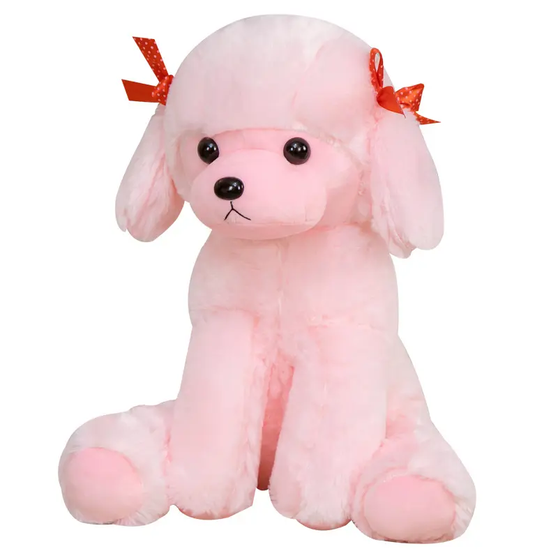 Perro de peluche personalizado, juguete de perro de peluche suave, realista, de último diseño, para el Día de San Valentín