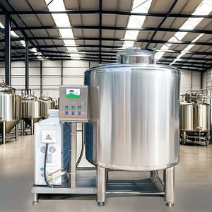 Nouveaux produits laitiers Réservoir de refroidissement du lait Réservoir de stockage frais avec dispersion et agitation Réfrigération pour lait de chèvre et de vache - Product Image 3