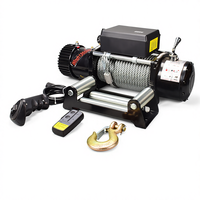 Treuil électrique de service moyen 4000lbs/4500lbs/6000lbs, câble en acier de 10m/14m, pour pick-up de grande taille/tracteur/constructeur