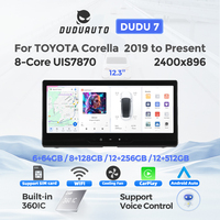 DUDUAUTO DUDU7 A7870 AKM7739 DSP 8+256G Android 13 Autoradio pour Toyota Corolla 2019-Présent