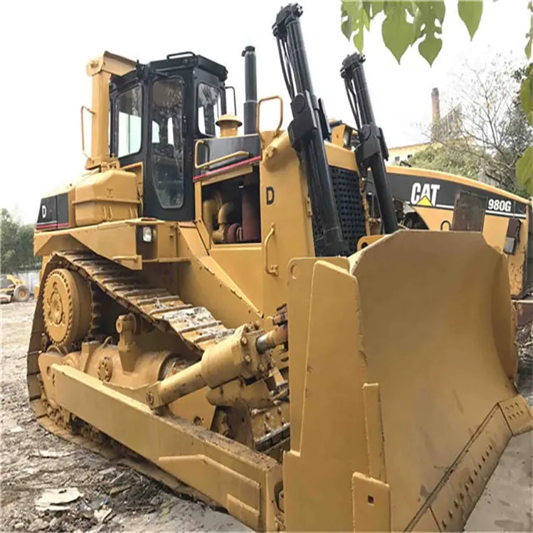 Caterpillar D6d พร้อม Ripper ขายรถปราบดินใช้รถปราบดิน D6d/ใช้รถปราบดิน