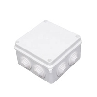 100x100x70 पीवीसी stoppers के साथ एबीएस प्लास्टिक abs निविड़ अंधकार जंक्शन बॉक्स