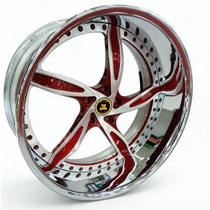 JZ Juego de 2/3 Ruedas Forjadas de 22 <span class=keywords><strong>24</strong></span> 26 28 30 Pulgadas 5x127 5x120.65mm para Caprice Impala C1500 1990, Cutlass 1980, <span class=keywords><strong>Monte</strong></span> <span class=keywords><strong>Carlo</strong></span> 1985 - Product Image 1