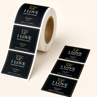 Étiquettes adhésives en rouleau personnalisées pour fabricants, impression de logo de marque privée, emballage personnalisé, couleur personnalisée, vinyle imperméable