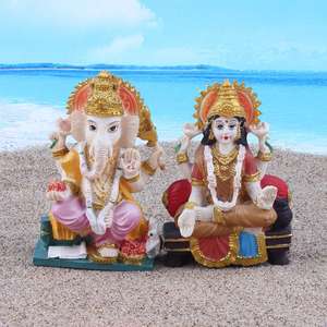 Artisanat en résine Quyingqiu, Bouddha indien, Dieu éléphant Shiva, modèle de sable mental, jeu de sable - Product Image 2