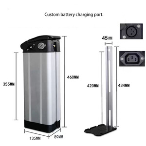 Batterie de vélo électrique personnalisée 36V 20Ah intégrée cachée 18650 21700 10S8P 720Wh Baterya pour Ebike batterie électrique haute - Product Image 5