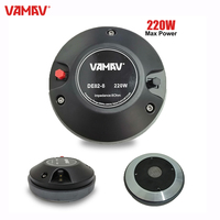 Haut-parleur de compression VAMAV DE82-8 110W HF, 8 ohms, 2,85 pouces, aimant en ferrite 62 oz, pour système audio