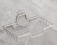 Porte-savon mural sans perçage, égouttoir pour éponge à vaisselle, support de rangement mural pour la maison, boîte à savon pour évier