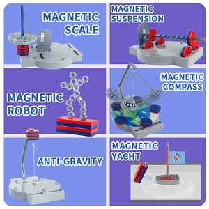 Hochwertiges Stem-Lernspiel zeug 12 In 1 Anti-Schwerkraft-Magnetic-Science-Lab-Kit Physik-Experimentier spielzeug für die Schule - Product Image 6