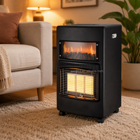 Chauffage au gaz économique LUOQI pour la maison, chauffage mobile au propane, radiateur intérieur avec panneau de flamme