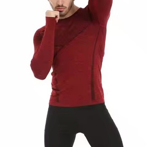 Suéter de Punto Básico Ajustado Personalizado, Jersey de Cuello Redondo para Hombre, Tops de Otoño e Invierno, Camiseta de Algodón, Manga Larga Informal para Hombre - Product Image 2