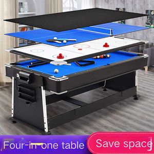 <span class=keywords><strong>Table</strong></span> <span class=keywords><strong>de</strong></span> <span class=keywords><strong>billard</strong></span> multifonctionnelle quatre-en-un <span class=keywords><strong>de</strong></span> style américain, <span class=keywords><strong>table</strong></span> <span class=keywords><strong>de</strong></span> <span class=keywords><strong>billard</strong></span> noire à huit boules, <span class=keywords><strong>table</strong></span> <span class=keywords><strong>de</strong></span> <span class=keywords><strong>billard</strong></span> d'intérieur <span class=keywords><strong>pour</strong></span> la maison, coussin en caoutchouc durable - Product Image 5