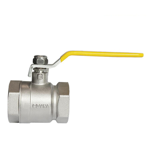 COVNA DN50 2 Pulgadas 2 Vías 2PC Roscado NPT 1000 WOG Acero Galvanizado Válvula de Bola Operada con Palanca UPVC/Latón/Acero Inoxidable - Product Image 3