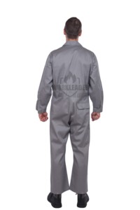 Combinaison ignifuge en coton/nylon, certifiée <span class=keywords><strong>ARC2</strong></span>, coutures soudées, couleur personnalisée, pour vêtements de sécurité industrielle et minière (vente en gros) - Product Image 4
