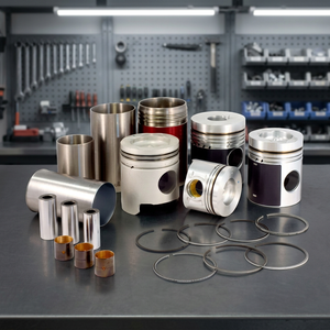 Nouveau piston en alliage d'aluminium LU Titan 160 pour la rénovation/amélioration des moteurs 6 cylindres - Product Image 3