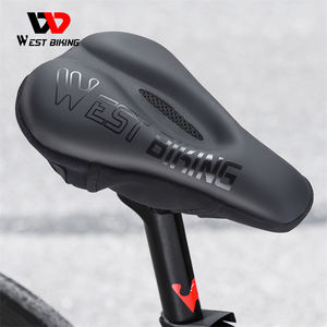 Funda de Asiento de <span class=keywords><strong>Bicicleta</strong></span>, Cojín de Asiento Hueco de Silicona Gruesa y Suave, Funda de Sillín para <span class=keywords><strong>Bicicleta</strong></span> de Montaña y Carretera para <span class=keywords><strong>Hombre</strong></span> y Mujer - Product Image 6