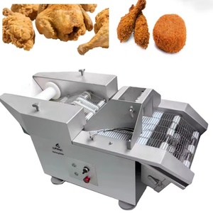 Macchina Automatica Commerciale a Nastro Trasportatore per Impanatura - Per Pollo Fritto, Nuggets di Pollo, Cotolette e Alimenti Impanati - Product Image 6