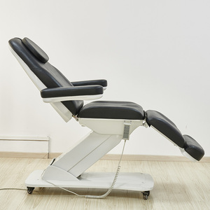 "Lit de beauté électrique à trois moteurs de qualité supérieure avec base durable et coton luxueux, idéal pour les salons" - Product Image 1