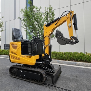 Frete Grátis EPA Motor Escavadeira 0.6 Ton <span class=keywords><strong>Small</strong></span> Digger CE EURO 5 Mini Micro Máquina De Escavadeira com anexos completos - Product Image 3