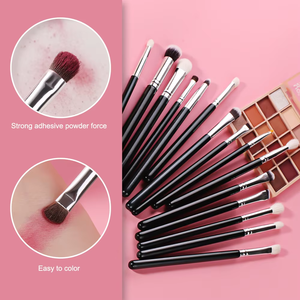 Natual ชุดแปรงแต่งตาแบบมืออาชีพชุดแปรงอายไลเนอร์เขียนคิ้วอายแชโดว์สีดำสั่งพิมพ์โลโก้ได้ตามต้องการ - Product Image 5