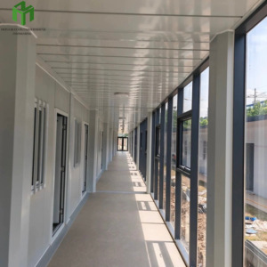 บ้านคอนเ<span class=keywords><strong>ท</strong></span>นเนอร์สำเร็จรูปหรูหรา 2 ชั้น ขนาด 20 ฟุต พร้อมผนังกระจก โครงสร้างเหล็กระบายอากาศสองชั้น แบบโมดูลาร์ <span class=keywords><strong>ล</strong></span>ดราคาพิเศษ - Product Image 3