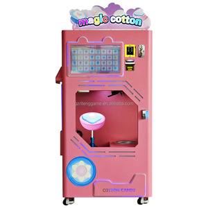 Alta calidad completamente automático comercial inteligente pantalla táctil caramelo hilo dental/máquina expendedora de algodón para panadería nuevo - Product Image 5