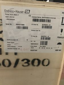 Endress Hauser 100% เครื่องวัดการไหลของ5L4C1H-AALHP2AQD210A ของแท้สำหรับน้ำหรือน้ำเสีย - Product Image 3