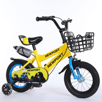 Sepeda Anak 18 20 Inch Dengan Tempat Botol Minum dan Keranjang, Sepeda Sporty untuk Balita Laki-laki Usia 3 sampai 8 Tahun