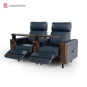 LEADCOM 813B luxe Vip théâtre cinéma chaise canapé inclinable cinéma siège inclinable fabricant