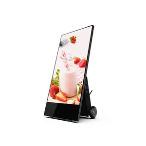 Nhà Máy Cung Cấp Biển Báo Kỹ Thuật Số Đứng Sàn Ngoài Trời 43 Inch, Màn Hình Lcd 43 Inch Tiện Dụng Ngoài Trời, Màn Hình Quảng Cáo Android Ip65