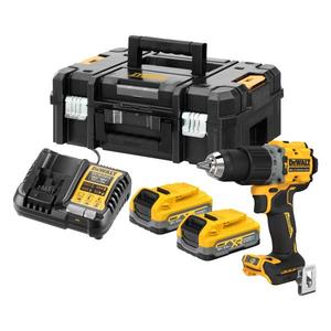 DeWalt Cordless <b>Hammer</b> Drill 20V Max 1/2 In Chuck With Battery Charger Case - Product Image 1