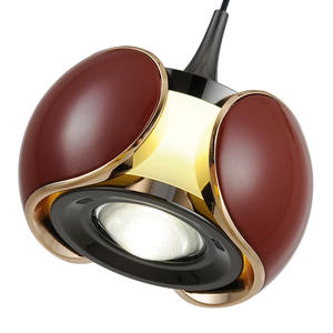 Lampadario rosso in stile <span class=keywords><strong>industriale</strong></span> retrò Villa ristorante Bar in alluminio <span class=keywords><strong>lampada</strong></span> <span class=keywords><strong>a</strong></span> <span class=keywords><strong>sospensione</strong></span> ad aria con luce <span class=keywords><strong>a</strong></span> LED - Product Image 6