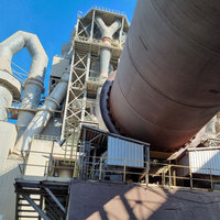 Four rotatif industriel indirect à air chaud pour le séchage du gypse, pour la transformation alimentaire, à économie d'énergie, fonctionnement automatique, prix compétitif