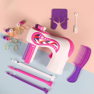 Máquina Portátil para Trenzar Cabello de 3 Hilos, Kit de Trenzado, Juguetes de Plástico para el Cuidado del Bebé, Recuerdos de Fiesta, Artículos para el Día de San Valentín - Product Image 6