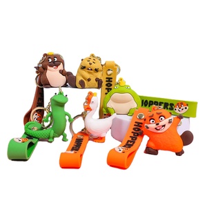 Llavero de Aleación de Goma 3D de la Serie de Películas, Colgante de Plan de Transformación del Castor, de Dibujos Animados y Anime, Multifunción, Regalo Transfronterizo - Product Image 1