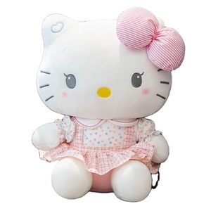 Горячая распродажа: плюшевые игрушки-кошки OEM, аниме-фигурки, кавайные плюшевые игрушки-животные для детей - Product Image 6