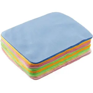 Microfiber dập nổi màu Rắn làm sạch ống kính quang học