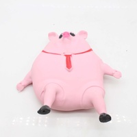 Jouet éducatif anti-stress, cochon rose mignon à presser, jouet sensoriel de décompression, cochon à presser
