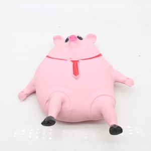 Juguete Educativo Antiestrés, Lindo Cerdo Rosa para Apretar, Juguete Sensorial de Descompresión, Cerdo para Apretar - Product Image 6