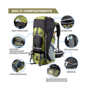 Mochila de Senderismo Plegable Ultraligera de Gran Capacidad para Montañismo, Viajes y Ocio - Product Image 4
