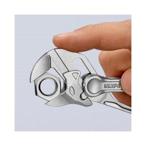 KNIPEX - 86 04 100 BK Alicates llave XS superficie rugosa cromada 100 mm - EAN 4003773087298 ALICATES Y CORTADORES - Product Image 4