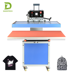 Presse à chaud par sublimation grand format pneumatique à double station avec table coulissante - Product Image 5