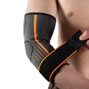 Penyangga Lengan Adjustable Grosir, Pelindung Penstabil Siku, Penopang Kompresi untuk Angkat Beban di Gym - Product Image 1