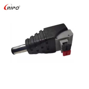 อะแดปเตอร์ปลั๊ก CCTV แบบไม่มีสกรูตัวแปลงพลาสติกพีวีซีแบบปลดเร็ว2.1x5.5สำหรับอุปกรณ์เสริมตัวเชื่อมต่อแบบ LED - Product Image 6